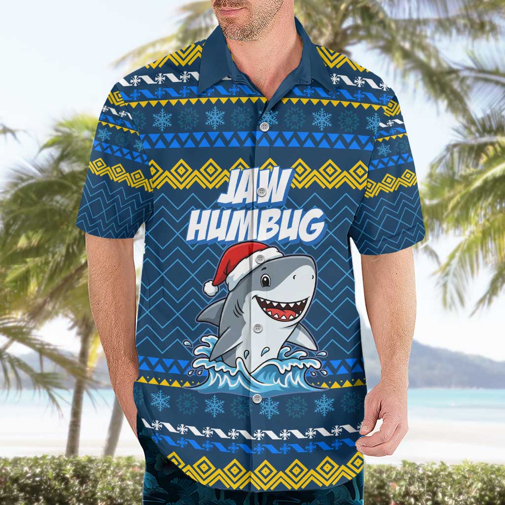 Christmas Jaw Humbug Hawaiian Shirt Xmas Holiday Patterns - Wonder Print Shop