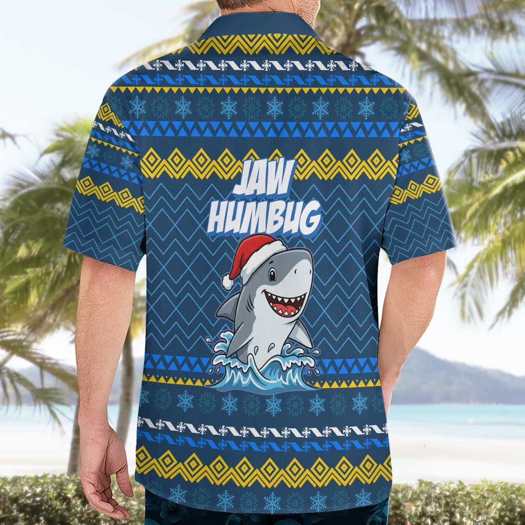 Christmas Jaw Humbug Hawaiian Shirt Xmas Holiday Patterns - Wonder Print Shop