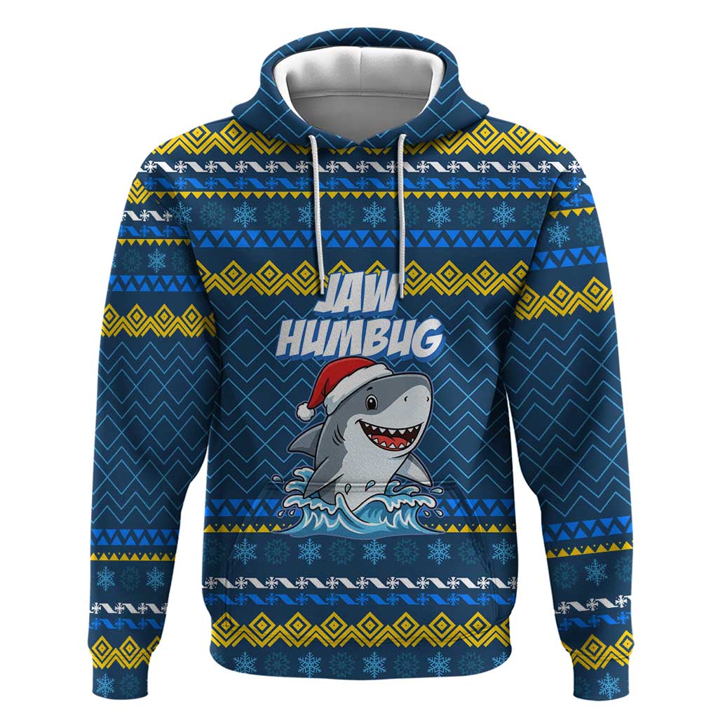 Christmas Jaw Humbug Hoodie Xmas Holiday Patterns - Wonder Print Shop