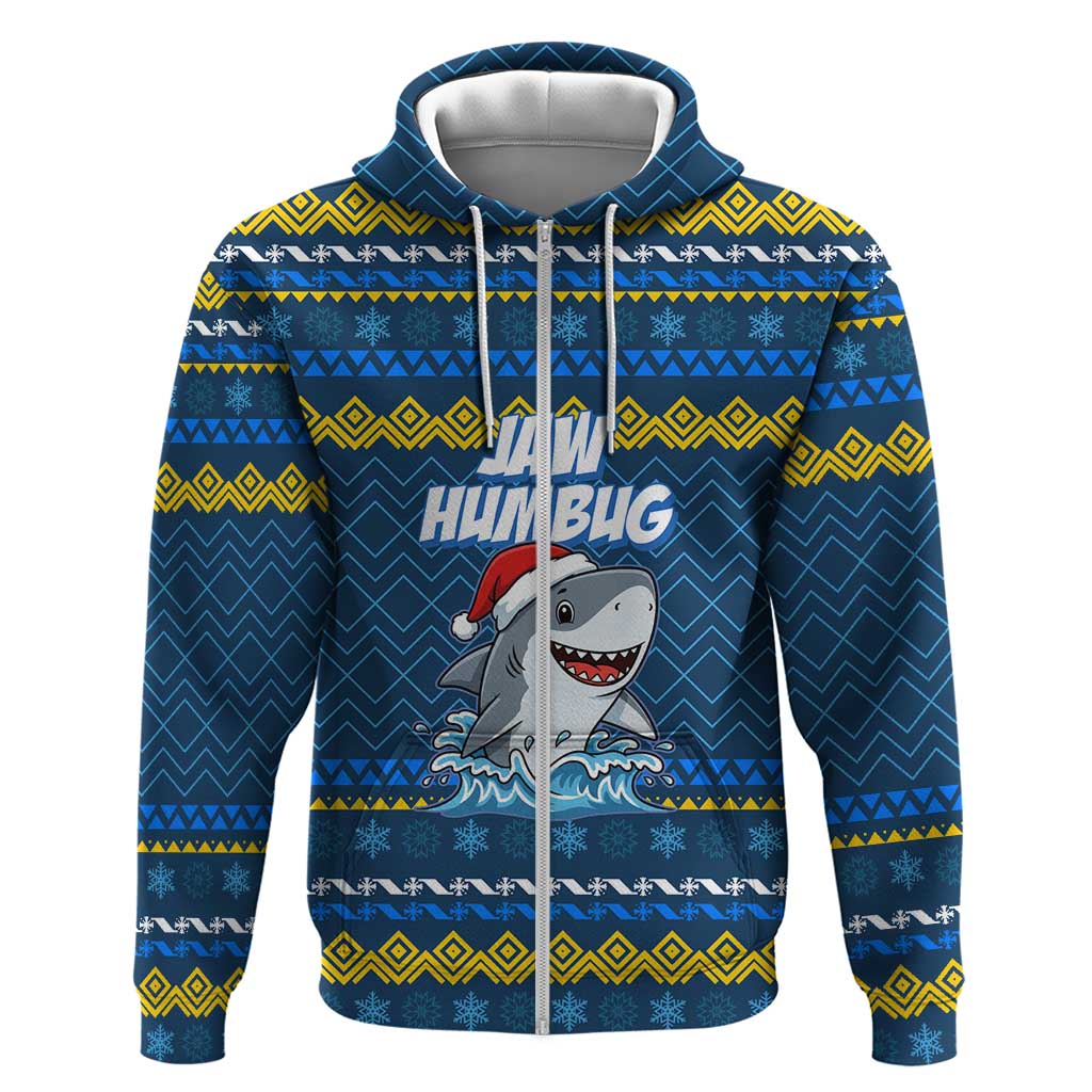 Christmas Jaw Humbug Hoodie Xmas Holiday Patterns - Wonder Print Shop