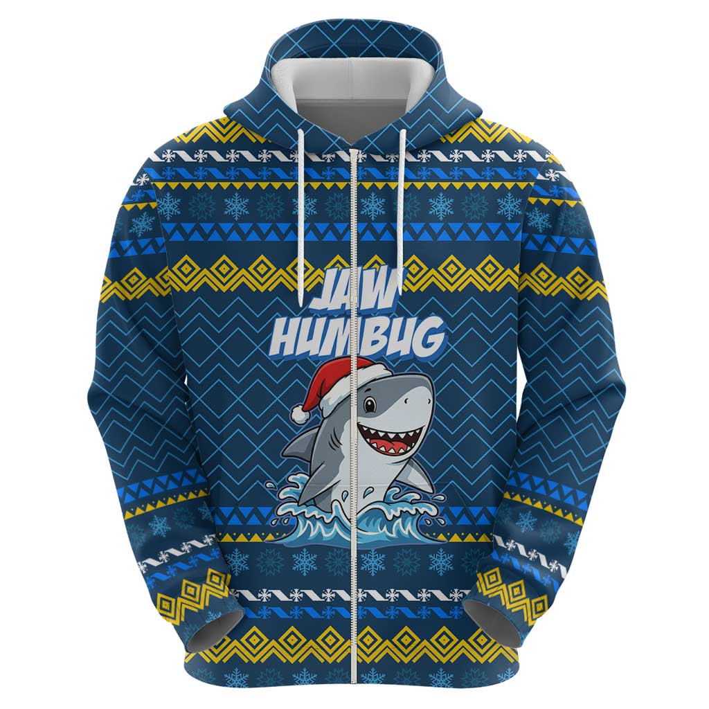 Christmas Jaw Humbug Hoodie Xmas Holiday Patterns - Wonder Print Shop