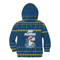 Christmas Jaw Humbug Kid Hoodie Xmas Holiday Patterns - Wonder Print Shop