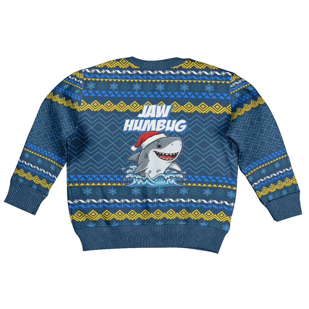 Christmas Jaw Humbug Kid Ugly Christmas Sweater Xmas Holiday Patterns - Wonder Print Shop
