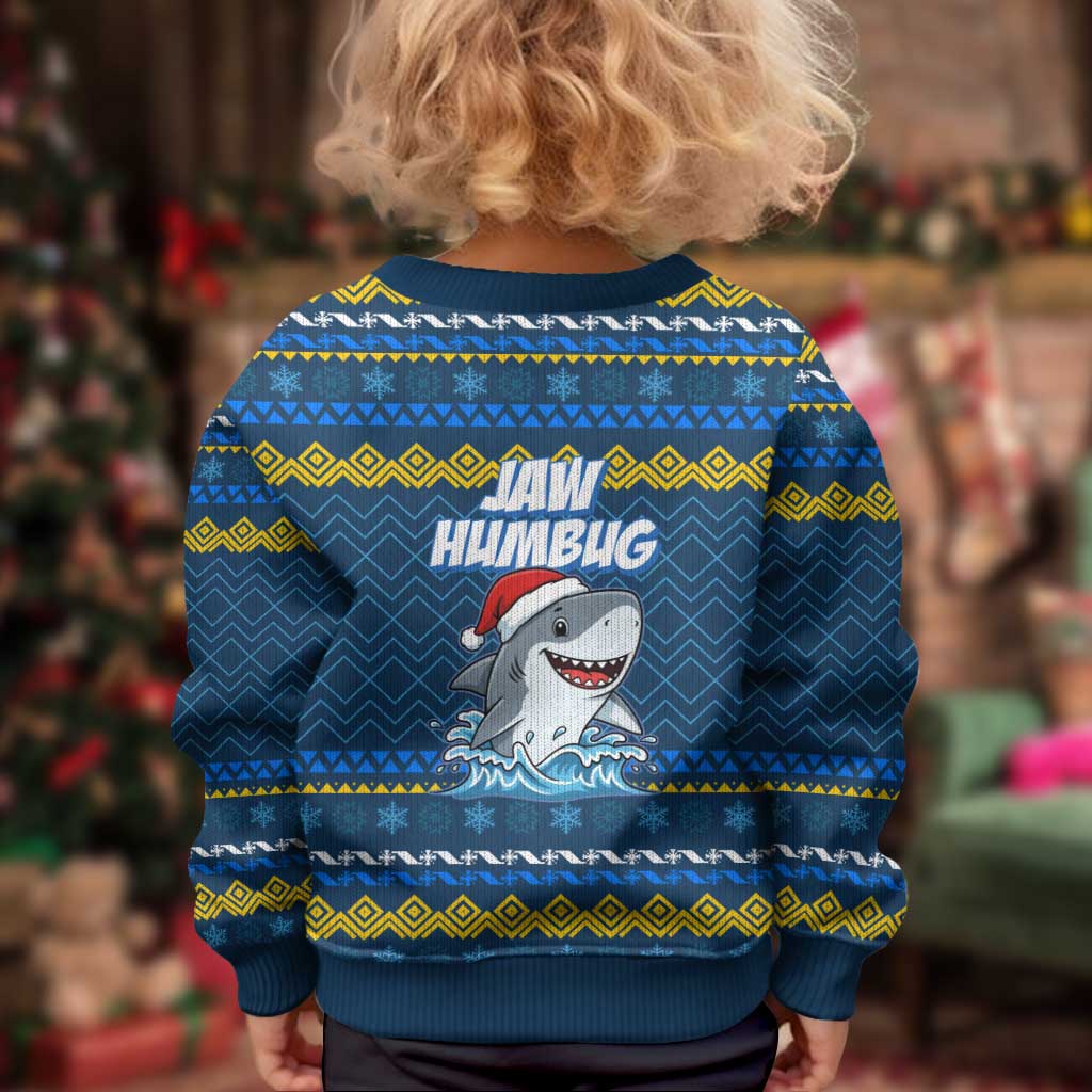 Christmas Jaw Humbug Kid Ugly Christmas Sweater Xmas Holiday Patterns - Wonder Print Shop