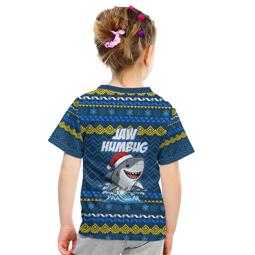 Christmas Jaw Humbug Kid T Shirt Xmas Holiday Patterns - Wonder Print Shop