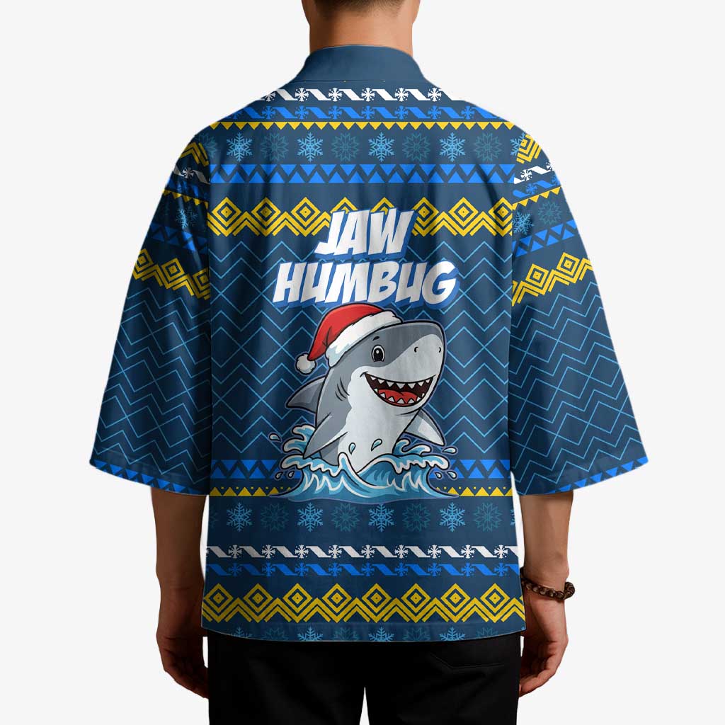 Christmas Jaw Humbug Kimono Xmas Holiday Patterns - Wonder Print Shop