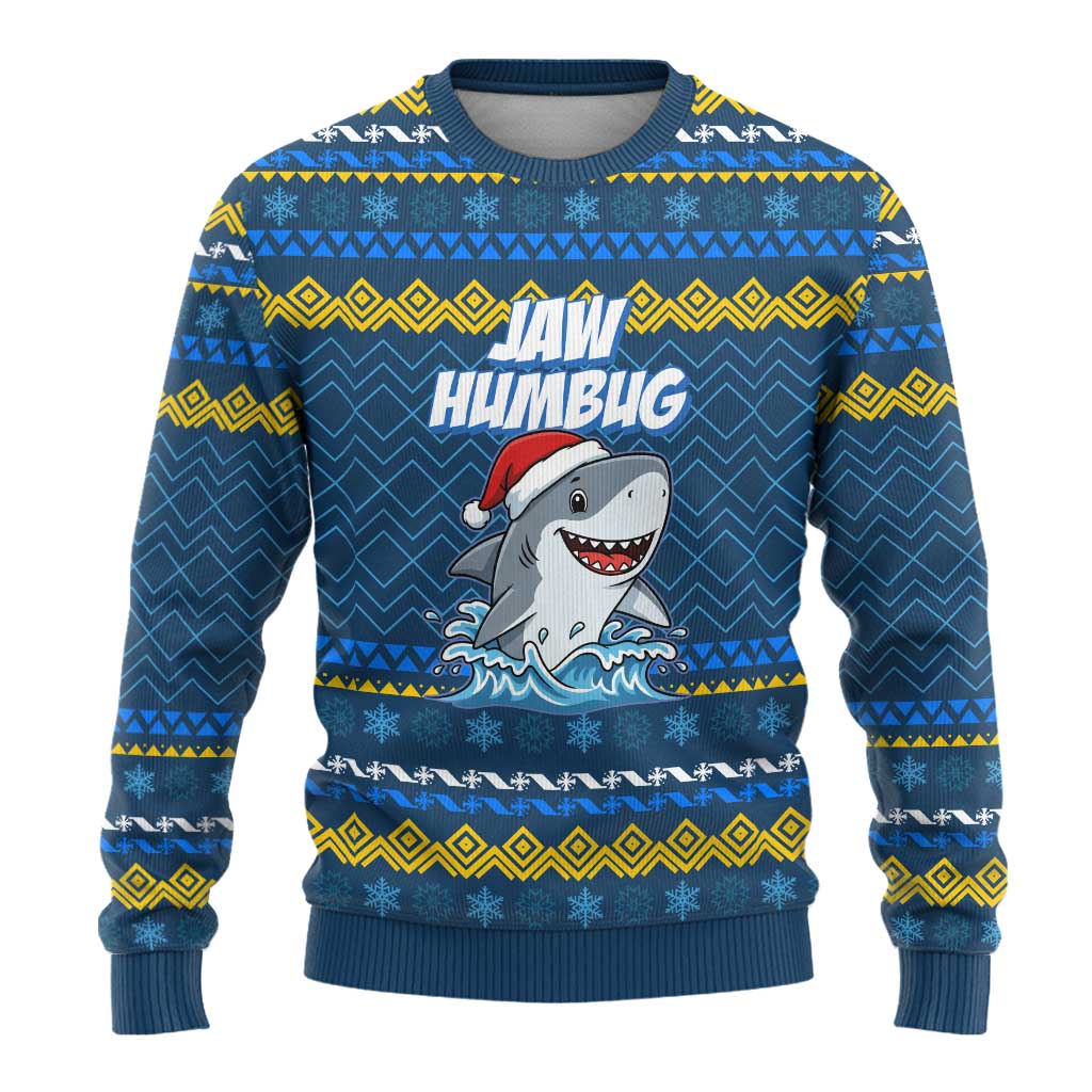 Christmas Jaw Humbug Ugly Christmas Sweater Xmas Holiday Patterns - Wonder Print Shop
