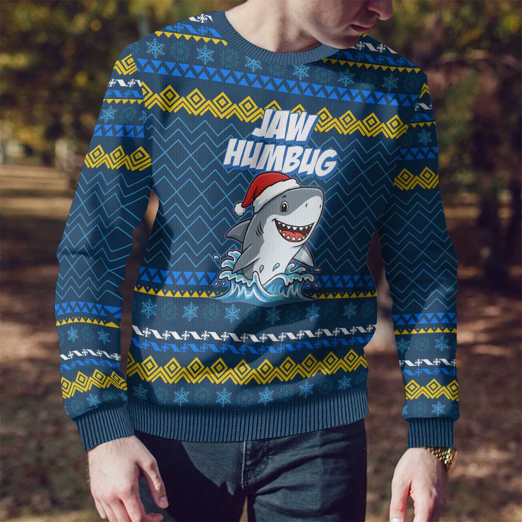 Christmas Jaw Humbug Ugly Christmas Sweater Xmas Holiday Patterns - Wonder Print Shop