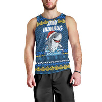 Christmas Jaw Humbug Men Tank Top Xmas Holiday Patterns - Wonder Print Shop