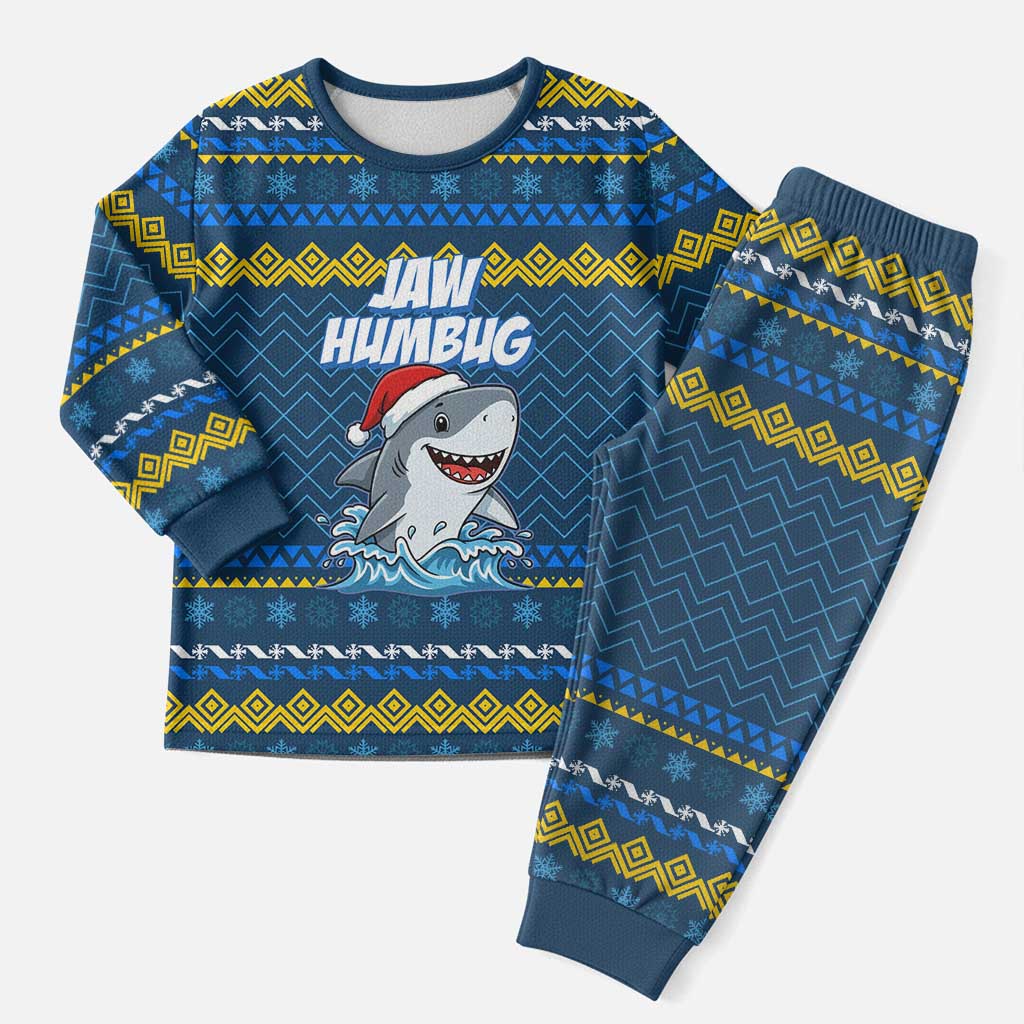 Christmas Jaw Humbug Christmas Pajama Set Xmas Holiday Patterns - Wonder Print Shop