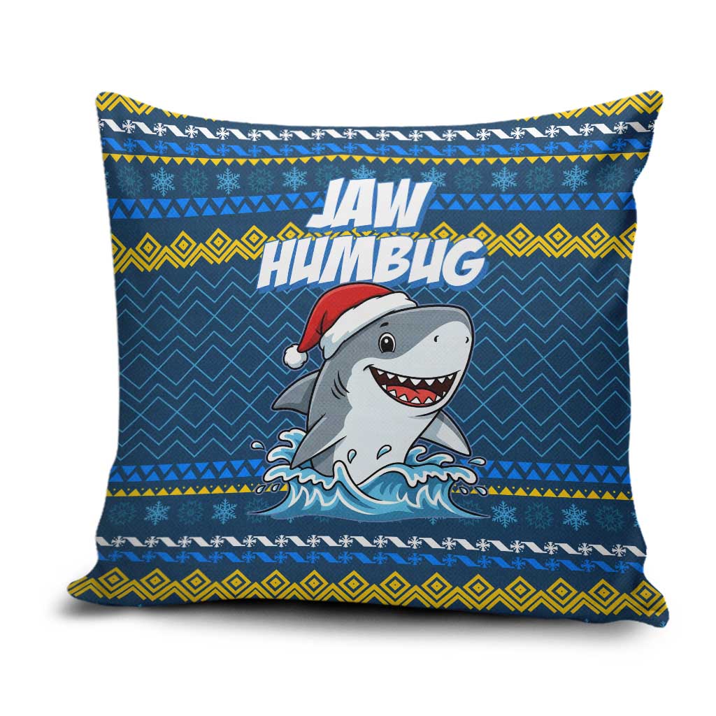 Christmas Jaw Humbug Pillow Cover Xmas Holiday Patterns - undefined