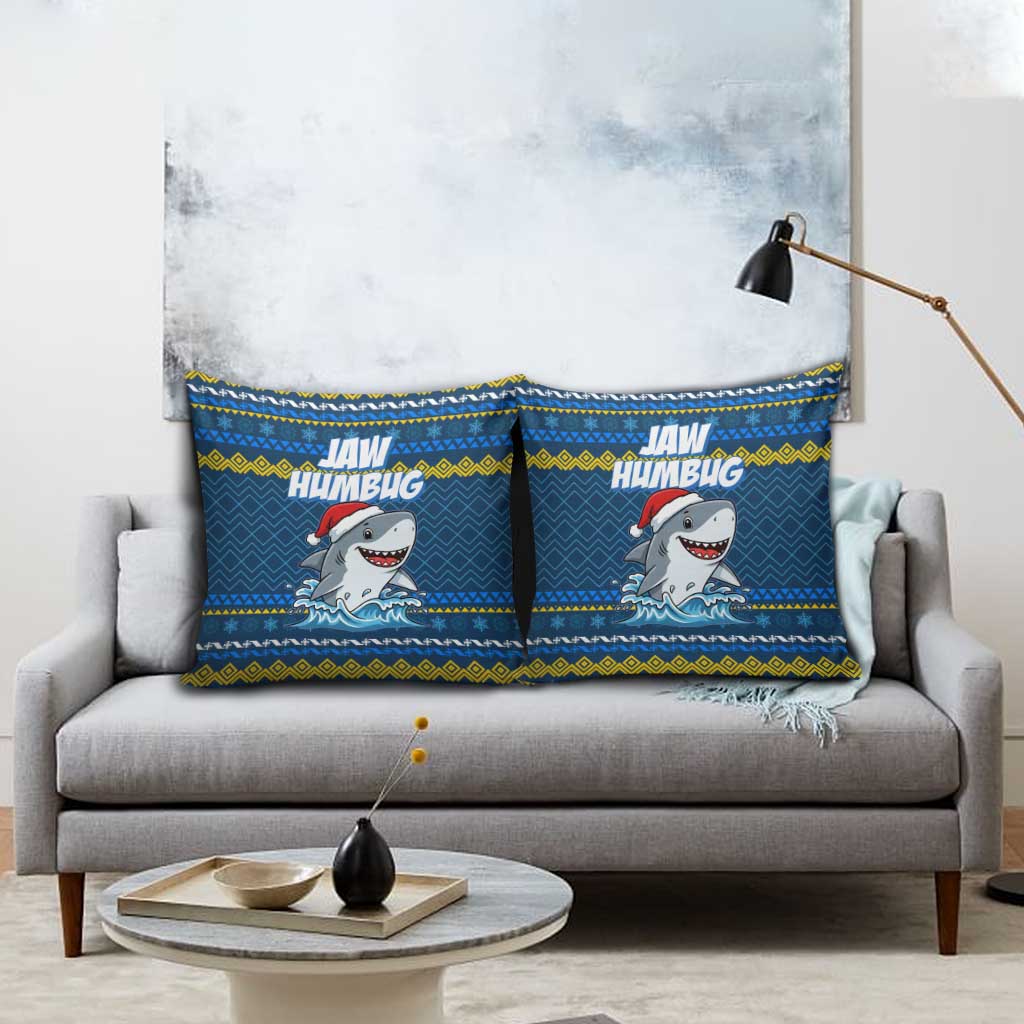 Christmas Jaw Humbug Pillow Cover Xmas Holiday Patterns - undefined