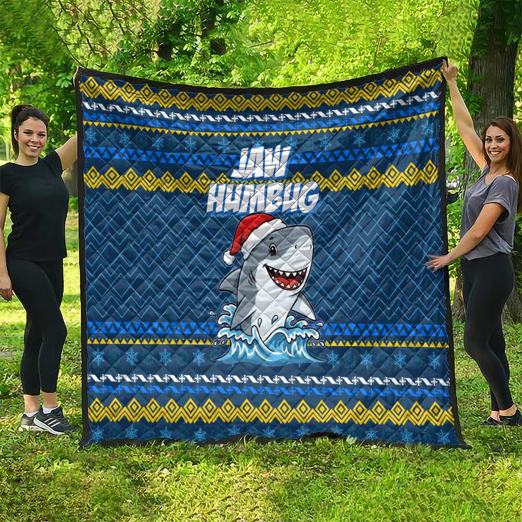 Christmas Jaw Humbug Quilt Xmas Holiday Patterns - Wonder Print Shop