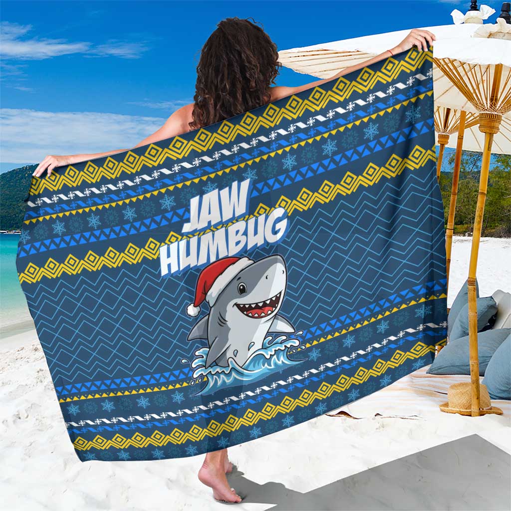 Christmas Jaw Humbug Sarong Xmas Holiday Patterns - Wonder Print Shop