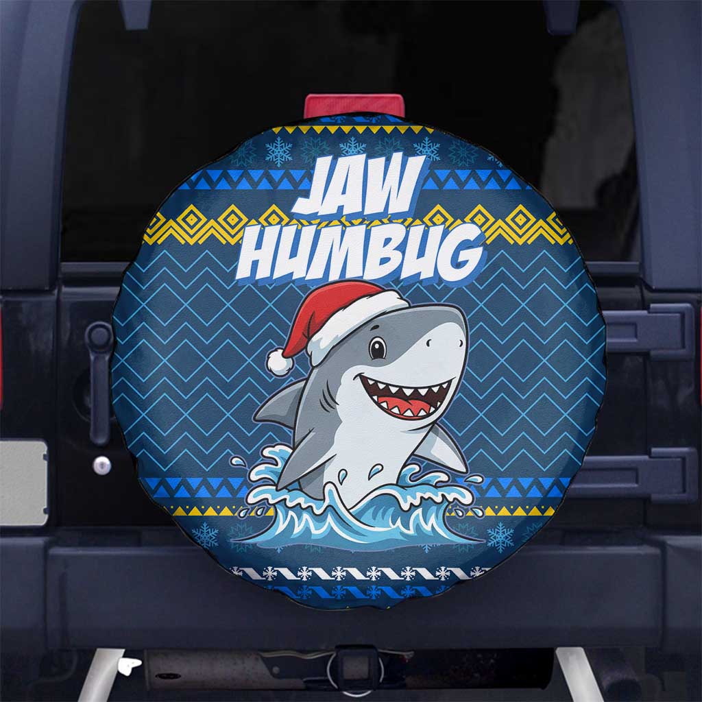 Christmas Jaw Humbug Spare Tire Cover Xmas Holiday Patterns - Wonder Print Shop
