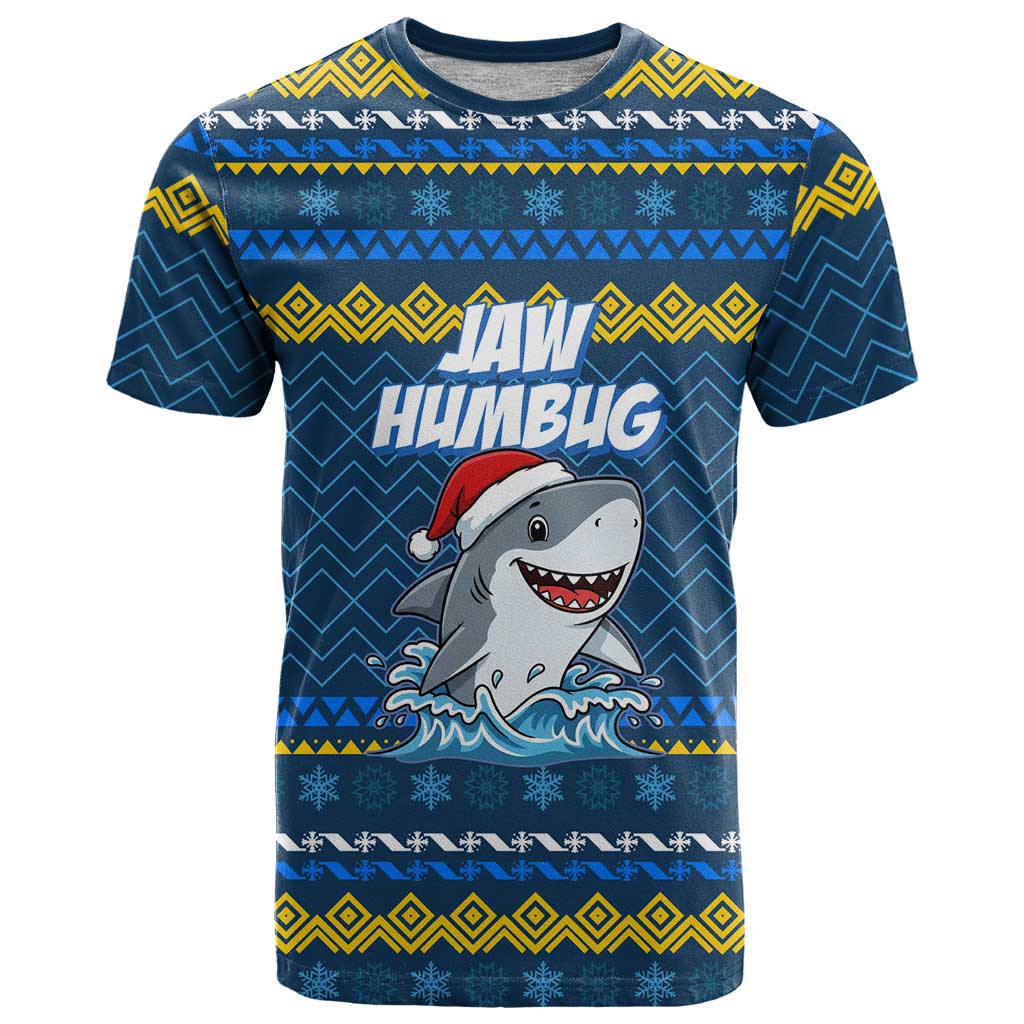 Christmas Jaw Humbug T Shirt Xmas Holiday Patterns - Wonder Print Shop
