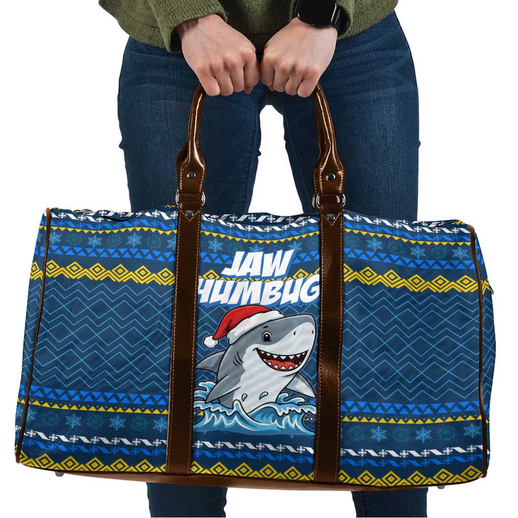 Christmas Jaw Humbug Travel Bag Xmas Holiday Patterns - Wonder Print Shop