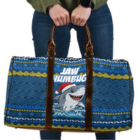 Christmas Jaw Humbug Travel Bag Xmas Holiday Patterns - Wonder Print Shop