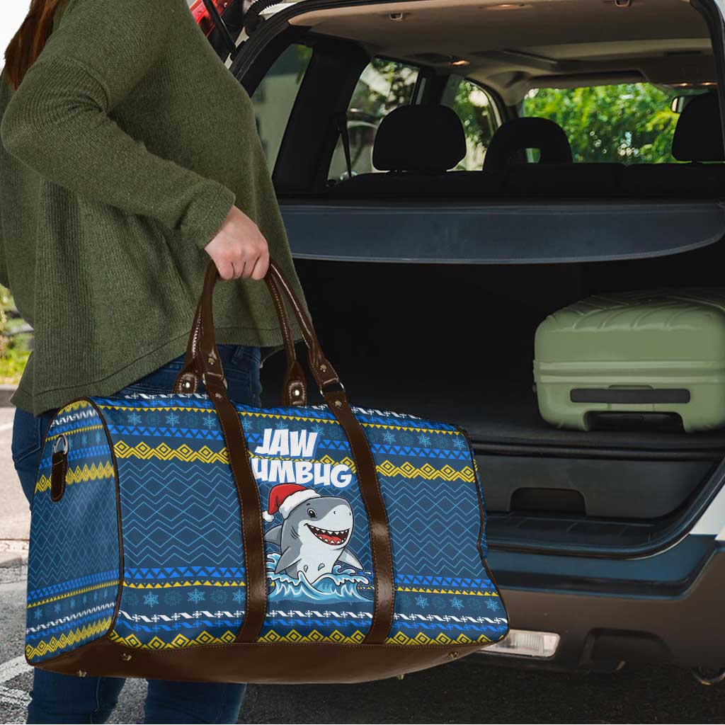 Christmas Jaw Humbug Travel Bag Xmas Holiday Patterns - Wonder Print Shop