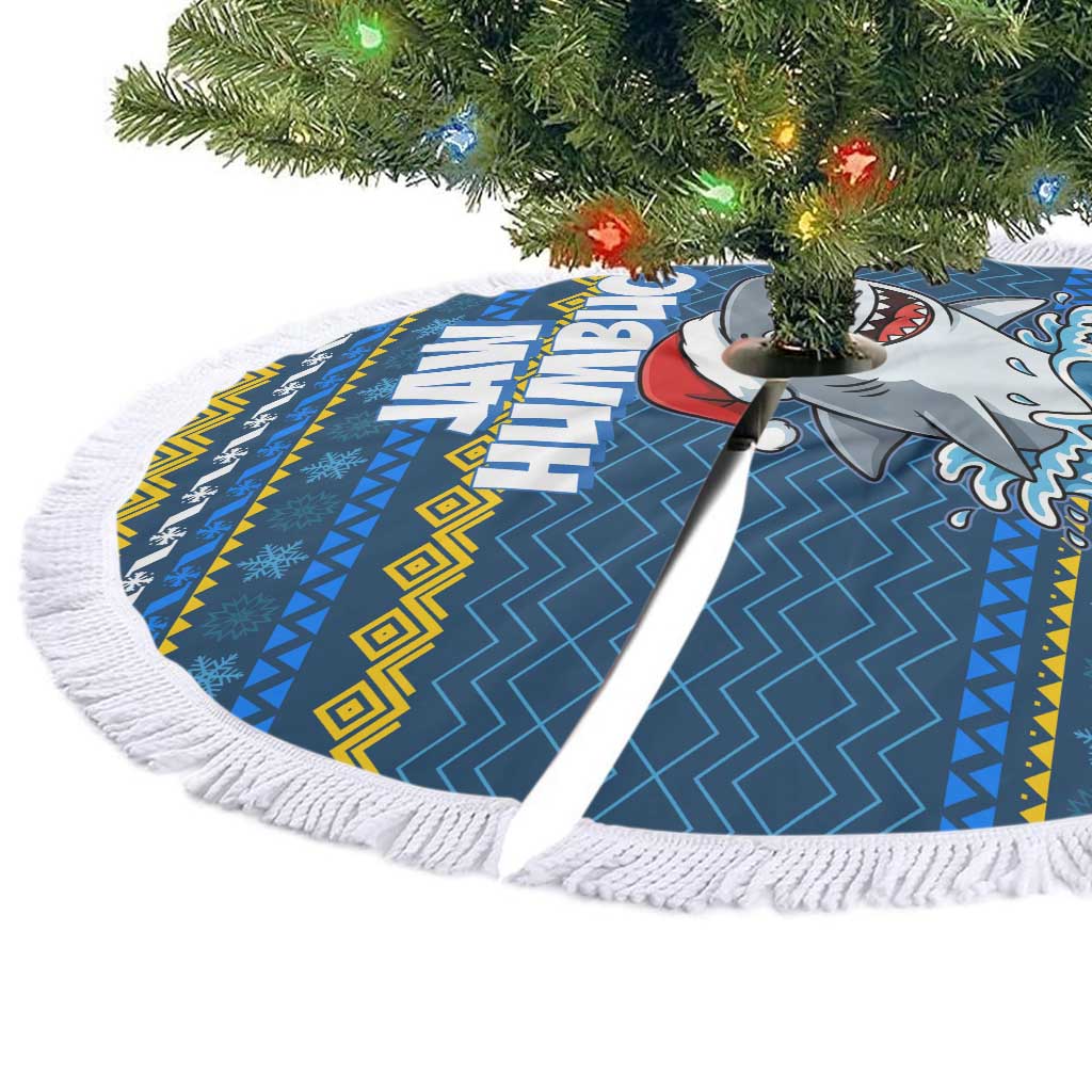 Christmas Jaw Humbug Tree Skirt Xmas Holiday Patterns - Wonder Print Shop