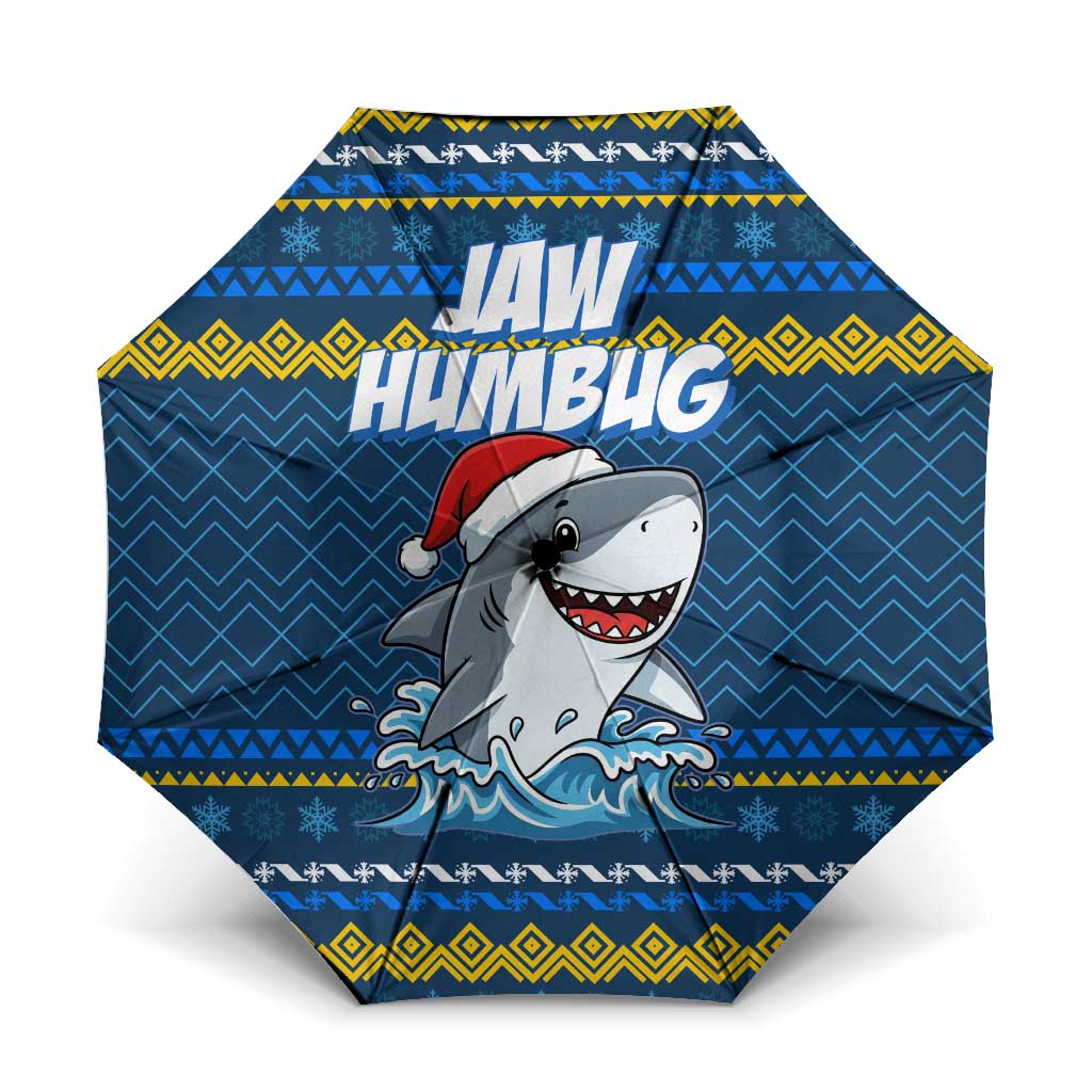 Christmas Jaw Humbug Umbrella Xmas Holiday Patterns - Wonder Print Shop