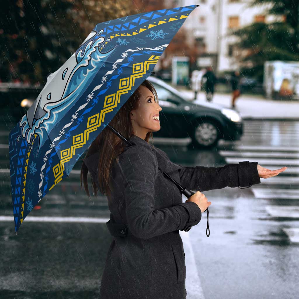 Christmas Jaw Humbug Umbrella Xmas Holiday Patterns - Wonder Print Shop