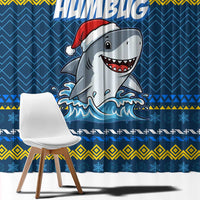 Christmas Jaw Humbug Window Curtain Xmas Holiday Patterns - Wonder Print Shop