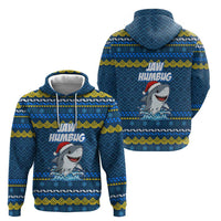 Christmas Jaw Humbug Zip Hoodie Xmas Holiday Patterns - Wonder Print Shop