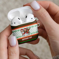 Christmas Jesus Birthday Boy AirPods Case Xmas Holiday Patterns - Wonder Print Shop