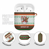 Christmas Jesus Birthday Boy AirPods Case Xmas Holiday Patterns - Wonder Print Shop