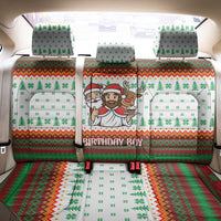 Christmas Jesus Birthday Boy Back Car Seat Cover Xmas Holiday Patterns - Wonder Print Shop