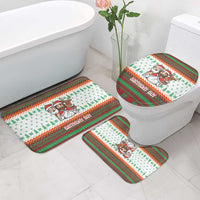 Christmas Jesus Birthday Boy Bathroom Set Xmas Holiday Patterns - Wonder Print Shop