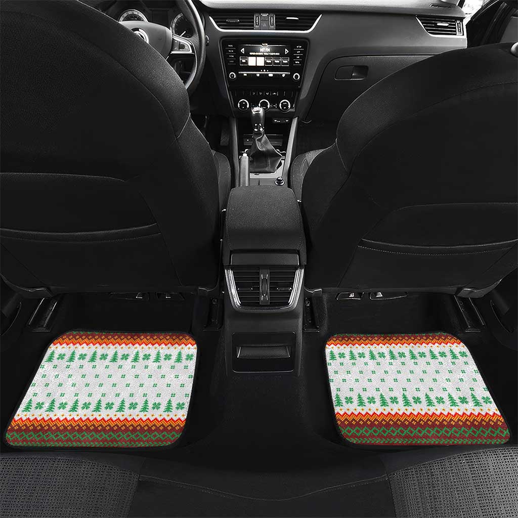 Christmas Jesus Birthday Boy Car Mats Xmas Holiday Patterns - Wonder Print Shop