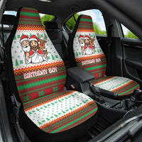 Christmas Jesus Birthday Boy Car Seat Cover Xmas Holiday Patterns - Wonder Print Shop
