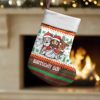 Christmas Jesus Birthday Boy Christmas Stocking Xmas Holiday Patterns - Wonder Print Shop