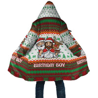 Christmas Jesus Birthday Boy Cloak Xmas Holiday Patterns - Wonder Print Shop