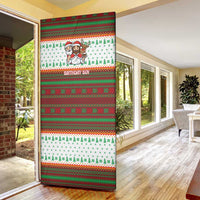 Christmas Jesus Birthday Boy Door Cover Xmas Holiday Patterns - Wonder Print Shop