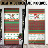 Christmas Jesus Birthday Boy Door Cover Xmas Holiday Patterns - Wonder Print Shop
