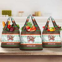 Christmas Jesus Birthday Boy Grocery Bag Xmas Holiday Patterns - Wonder Print Shop