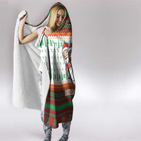 Christmas Jesus Birthday Boy Hooded Blanket Xmas Holiday Patterns - Wonder Print Shop