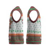 Christmas Jesus Birthday Boy Christmas Knitted V-Neck Vest Xmas Holiday Patterns - Wonder Print Shop