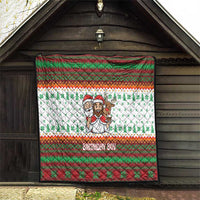 Christmas Jesus Birthday Boy Quilt Xmas Holiday Patterns - Wonder Print Shop