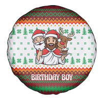 Christmas Jesus Birthday Boy Spare Tire Cover Xmas Holiday Patterns - Wonder Print Shop