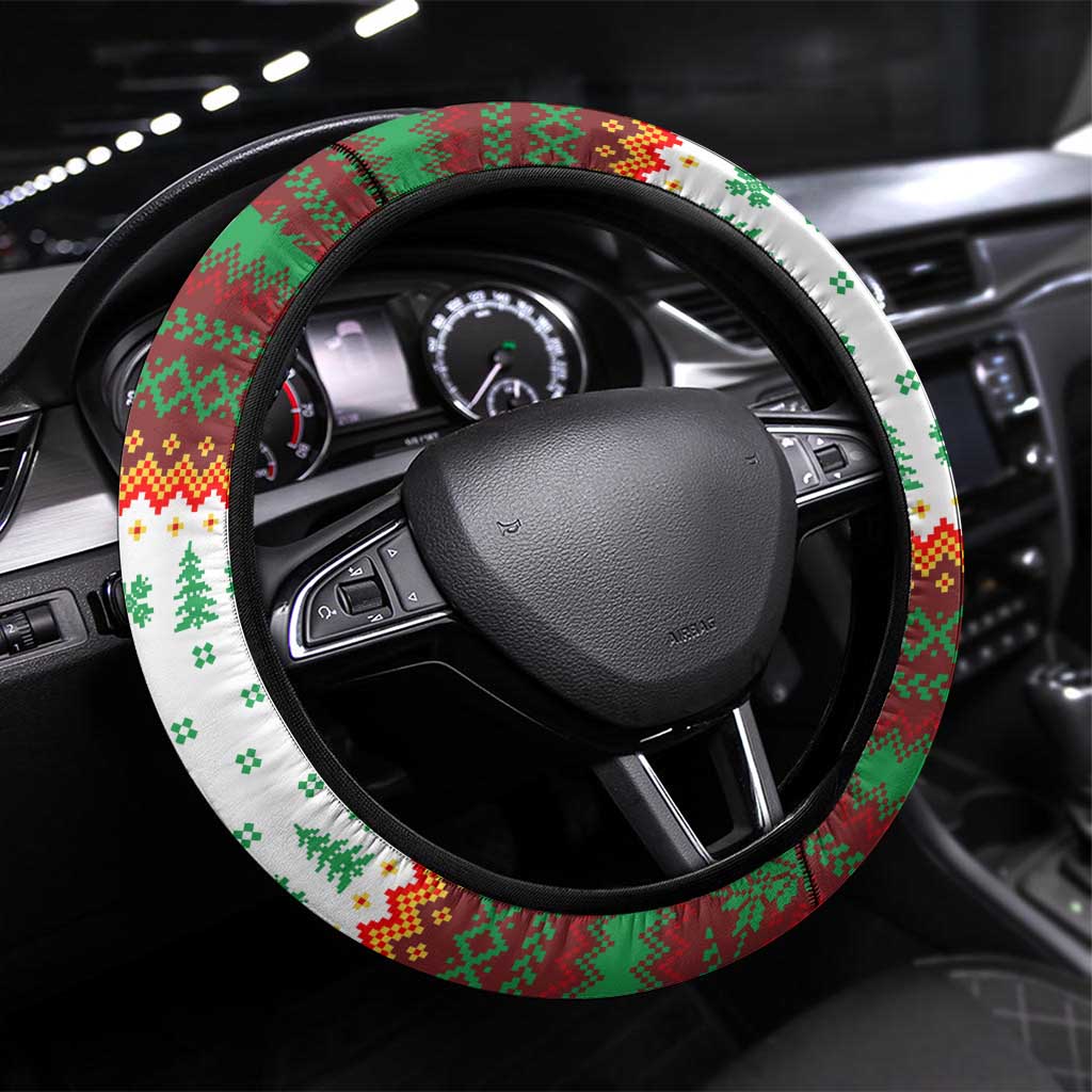 Christmas Jesus Birthday Boy Steering Wheel Cover Xmas Holiday Patterns - Wonder Print Shop