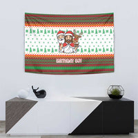 Christmas Jesus Birthday Boy Tapestry Xmas Holiday Patterns - Wonder Print Shop