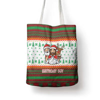 Christmas Jesus Birthday Boy Tote Bag Xmas Holiday Patterns - Wonder Print Shop