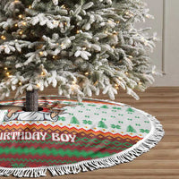 Christmas Jesus Birthday Boy Tree Skirt Xmas Holiday Patterns - Wonder Print Shop