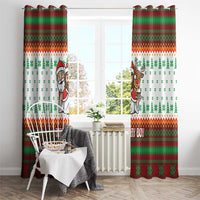 Christmas Jesus Birthday Boy Window Curtain Xmas Holiday Patterns - Wonder Print Shop