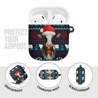 Lovely Cow Christmas AirPods Case Xmas Holiday Patterns - Wonder Print Shop