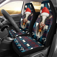 Lovely Cow Christmas Car Seat Cover Xmas Holiday Patterns - Wonder Print Shop